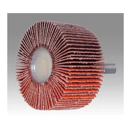 3M Flap Wheel Type 84 747D, 2 In X 1 In X 1/4-20 Ext 80 X-Weight 60440262370